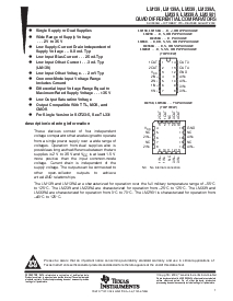浏览型号LM339A的Datasheet PDF文件第1页