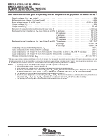 浏览型号LM339A的Datasheet PDF文件第4页