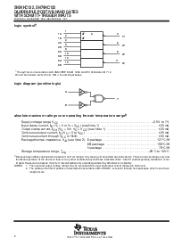 浏览型号SN74HC132D的Datasheet PDF文件第2页