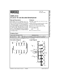 浏览型号74LS154的Datasheet PDF文件第1页