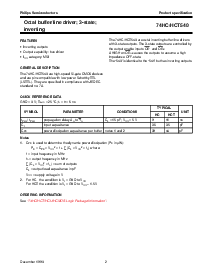 浏览型号74HC540N的Datasheet PDF文件第2页