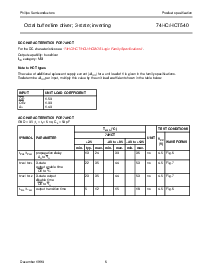 浏览型号74HC540N的Datasheet PDF文件第6页