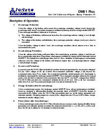 浏览型号DW01的Datasheet PDF文件第6页