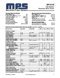 浏览型号MP1015的Datasheet PDF文件第2页