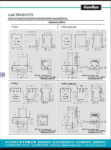 浏览型号HR911105A的Datasheet PDF文件第3页