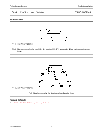 浏览型号74HCT244D的Datasheet PDF文件第7页