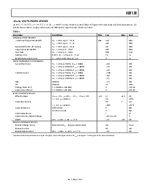 浏览型号AD8138的Datasheet PDF文件第5页