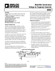 浏览型号AD652的Datasheet PDF文件第1页