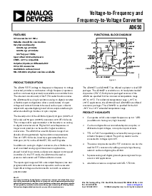 浏览型号AD650的Datasheet PDF文件第1页