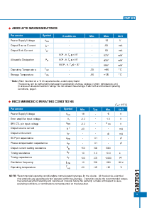 浏览型号GM7001的Datasheet PDF文件第3页