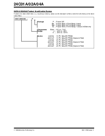 浏览型号24C02A的Datasheet PDF文件第11页