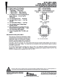 浏览型号LM393P的Datasheet PDF文件第1页