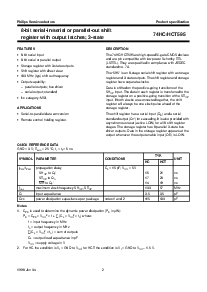 浏览型号74HC595N的Datasheet PDF文件第2页