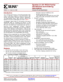 浏览型号XC3S200的Datasheet PDF文件第2页