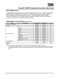 浏览型号IBM25PPC405CR-3BC200C的Datasheet PDF文件第6页