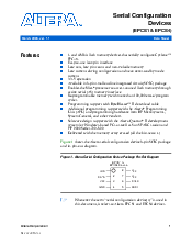 浏览型号EPCS1SI8N的Datasheet PDF文件第1页