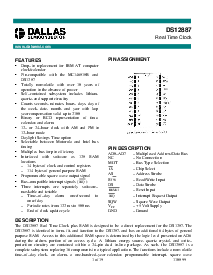 浏览型号DS12887的Datasheet PDF文件第1页