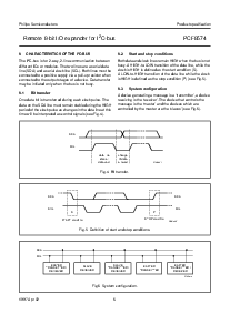 浏览型号PCF8574T的Datasheet PDF文件第6页