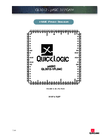 浏览型号QL3012-3PF100C的Datasheet PDF文件第2页