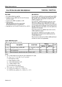 浏览型号74HCT4066D的Datasheet PDF文件第2页