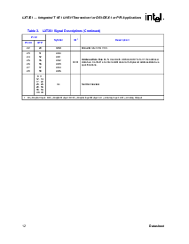 浏览型号LXT361PE的Datasheet PDF文件第12页