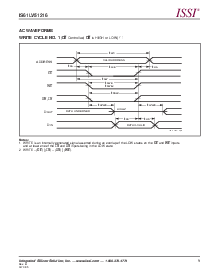 浏览型号IS61LV51216-8T的Datasheet PDF文件第9页