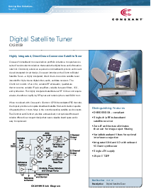 浏览型号CX24109的Datasheet PDF文件第1页