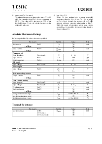 浏览型号U2010B的Datasheet PDF文件第5页