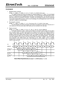 浏览型号EM636165TS的Datasheet PDF文件第6页