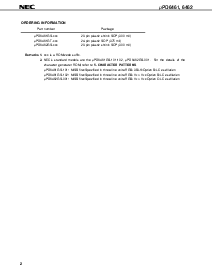 浏览型号UPD6462GS的Datasheet PDF文件第2页