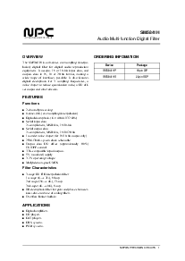 浏览型号SM5841HS的Datasheet PDF文件第1页