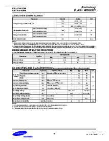 浏览型号K9G8G08U0M的Datasheet PDF文件第10页