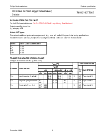 浏览型号74HC7245的Datasheet PDF文件第5页