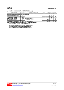 浏览型号75N75的Datasheet PDF文件第3页