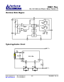 浏览型号DW01+的Datasheet PDF文件第3页