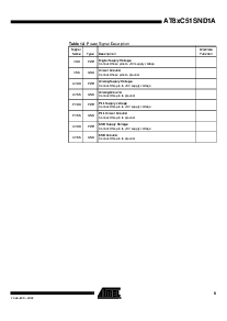 浏览型号AT89C51SND1A的Datasheet PDF文件第9页
