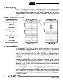 浏览型号AT45DB041D的Datasheet PDF文件第4页