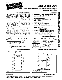 浏览型号MAX274ACNG的Datasheet PDF文件第1页
