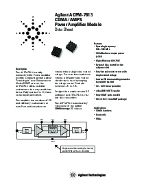 浏览型号ACPM-7813的Datasheet PDF文件第1页