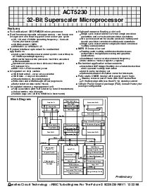 浏览型号ACT-5230PC-133F22C的Datasheet PDF文件第1页