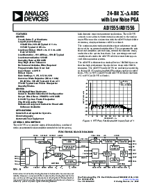 浏览型号AD1555BP的Datasheet PDF文件第1页