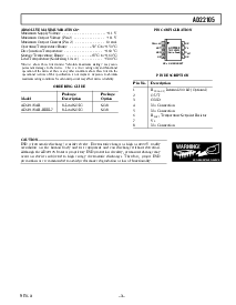 浏览型号AD22105AR-REEL7的Datasheet PDF文件第3页