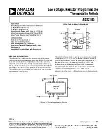 浏览型号AD22105的Datasheet PDF文件第1页