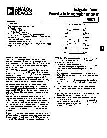 浏览型号AD521JD的Datasheet PDF文件第1页