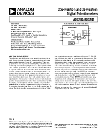 浏览型号AD5232BRU10的Datasheet PDF文件第1页