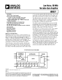 浏览型号AD603AR-REEL7的Datasheet PDF文件第1页