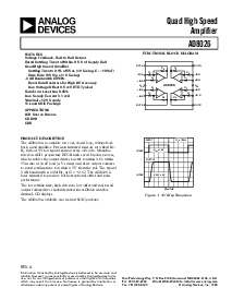 浏览型号AD8026AR的Datasheet PDF文件第1页