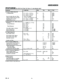 浏览型号AD8034AR的Datasheet PDF文件第3页