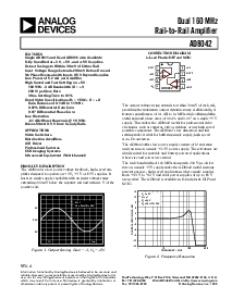 浏览型号AD8042AR-REEL7的Datasheet PDF文件第1页