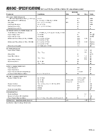 浏览型号AD8042AR-REEL7的Datasheet PDF文件第4页